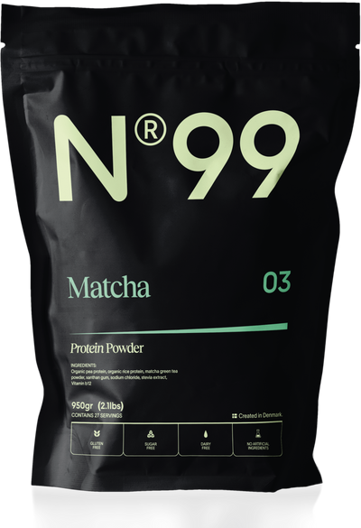 matcha vanilla vegan protein powder